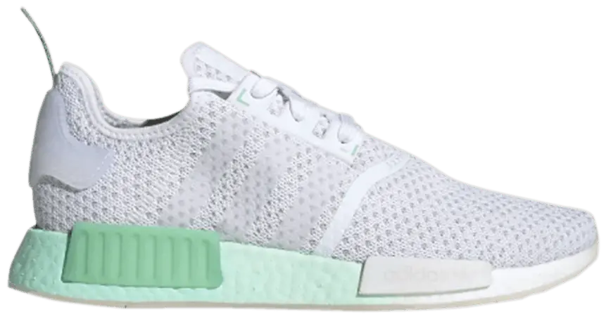 Giày Adidas NMD_R1 Knit 'White Blush Green' FV1737