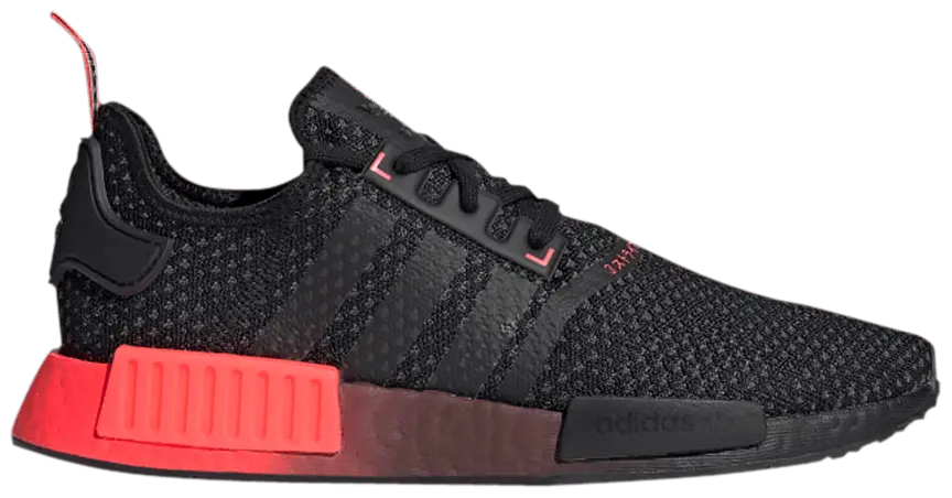 Giày Adidas NMD_R1 Knit 'Black Signal Pink' FV1738