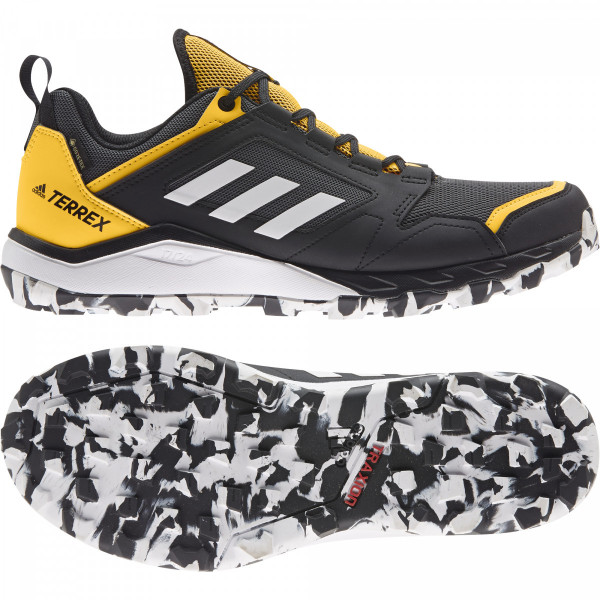 Giày Adidas Terrex Agravic TR Gore-Tex 'Black Solar Gold' FV2417 - Ảnh 4
