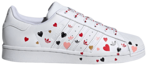 Giày Adidas Superstar Valentines Day 2020 'Splash Heart' FV3289