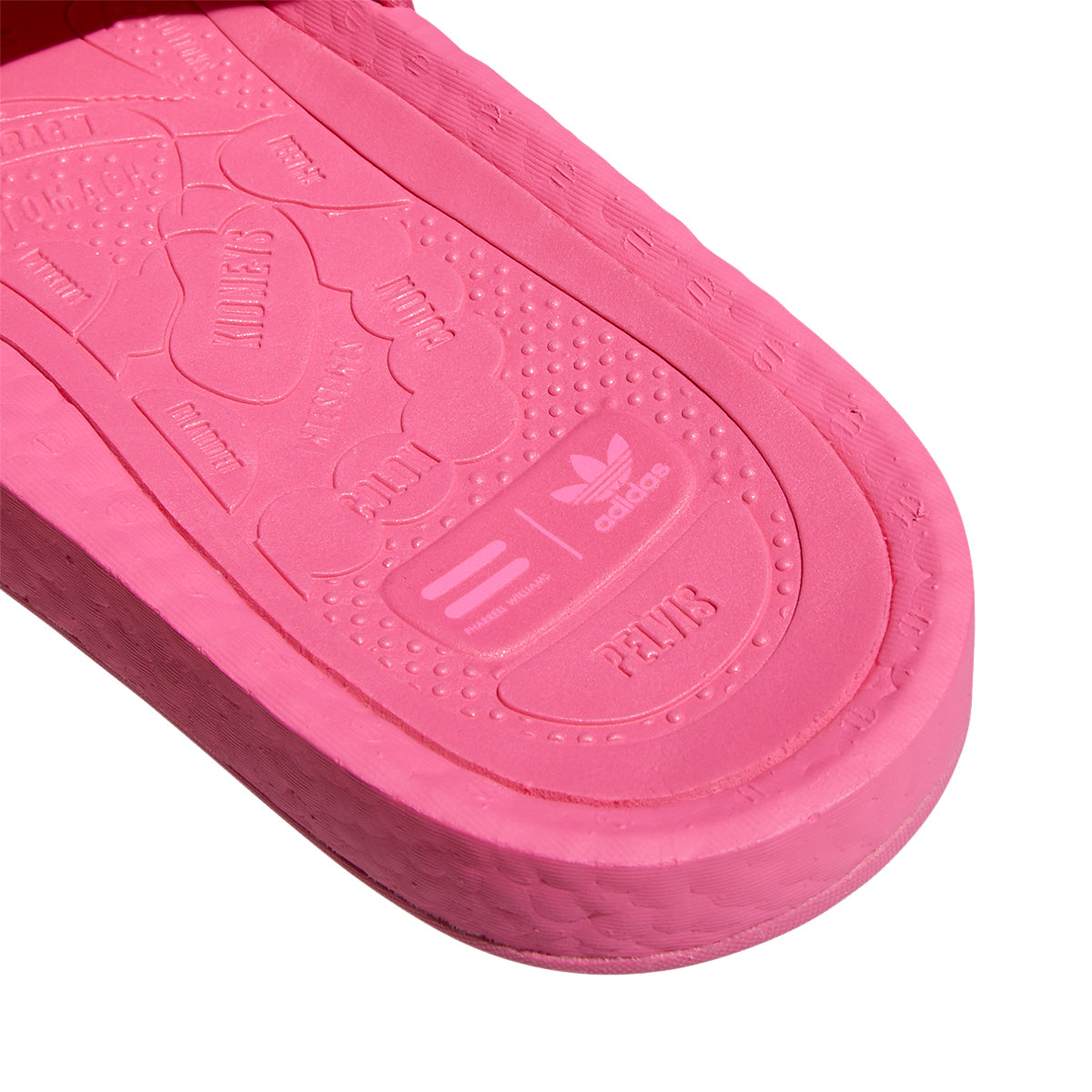 Dep Adidas Boost Slides x Pharrell 'Semi Solar Pink' FV7289