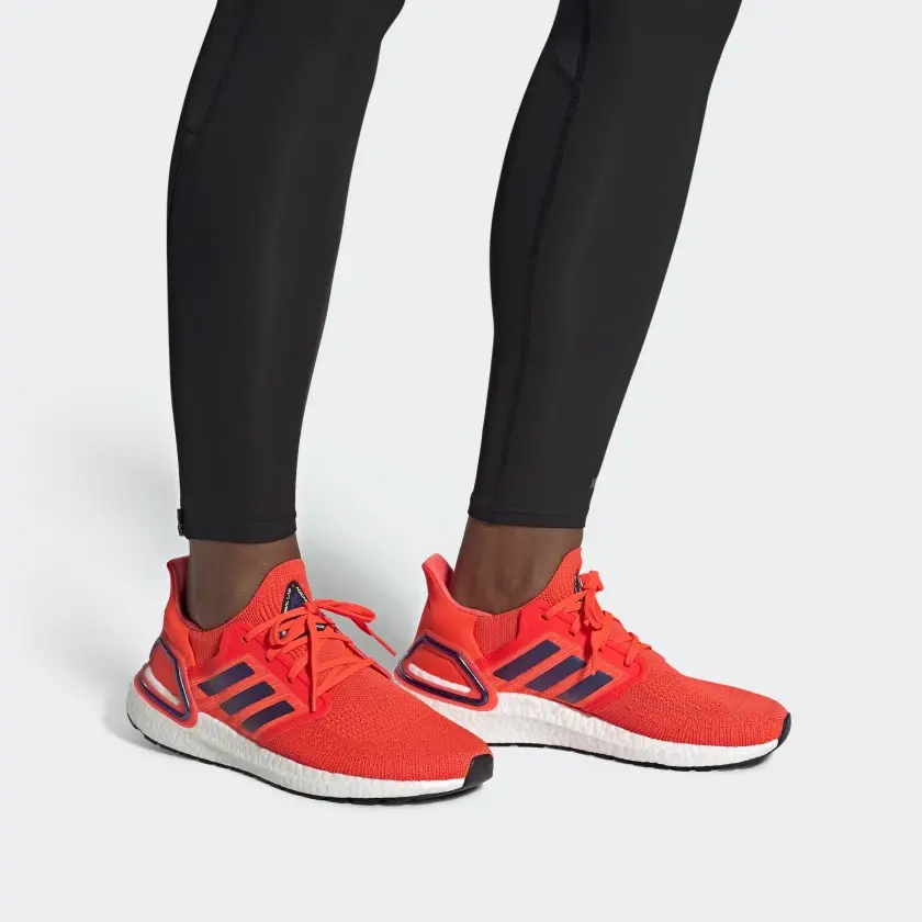 Alternative view of Giày Adidas UltraBoost 20 'ISS US National Lab Solar Red' FV8449