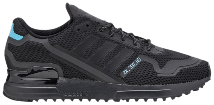 Giày Adidas ZX 750 HD 'Core Black Cyan' FV8488