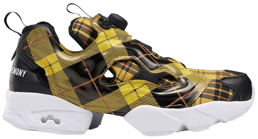 Giày Reebok Opening Ceremony x InstaPump Fury OG Yellow Plaid FW2475