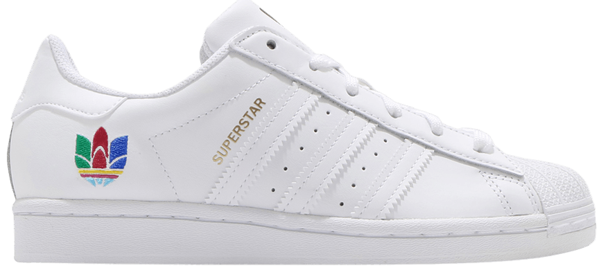 Giày Adidas Wmns Superstar 'White Real Magenta' FW3694