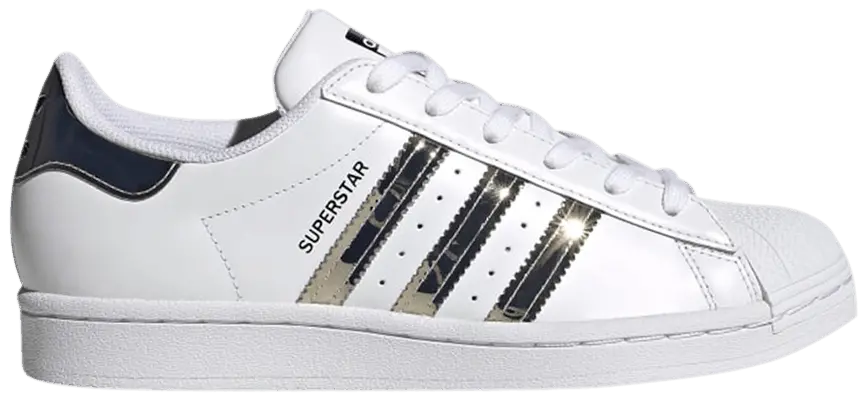 Giày Adidas Wmns Superstar 'Metallic 3 Stripes' FW3915
