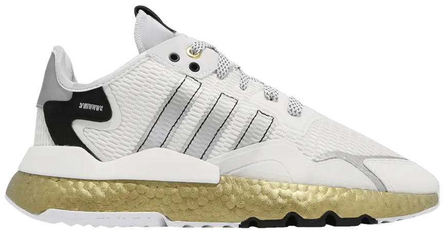 Giày Adidas Nite Jogger 'White Gold Metallic' FW6147