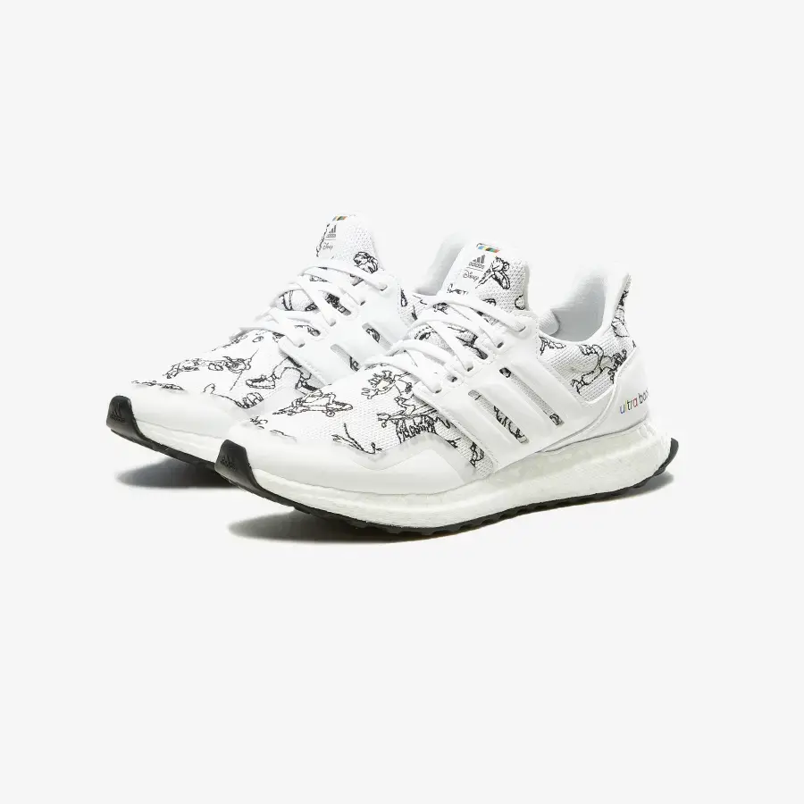 Alternative view of Giày Adidas UltraBoost DNA J 'Sport Goofy Pack White' FX0228