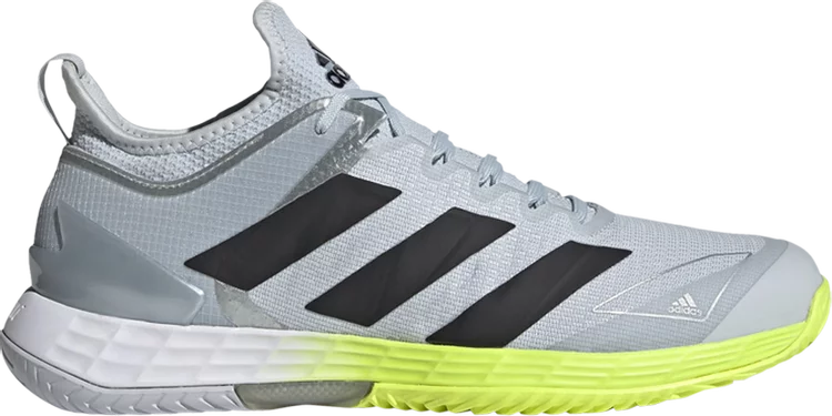 Giay Tennis Adidas Adizero Ubersonic 4 'Silver Neon' FX1364