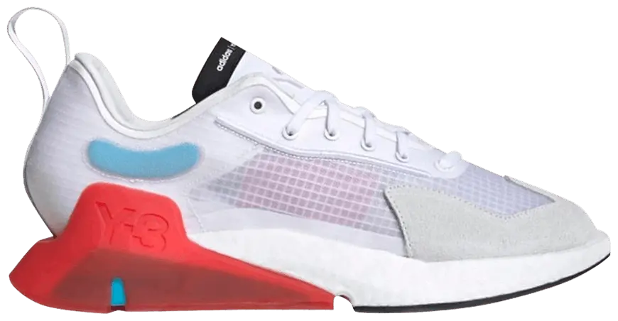 Giày Adidas Y-3 Orisan 'White Red Cyan' FX1411