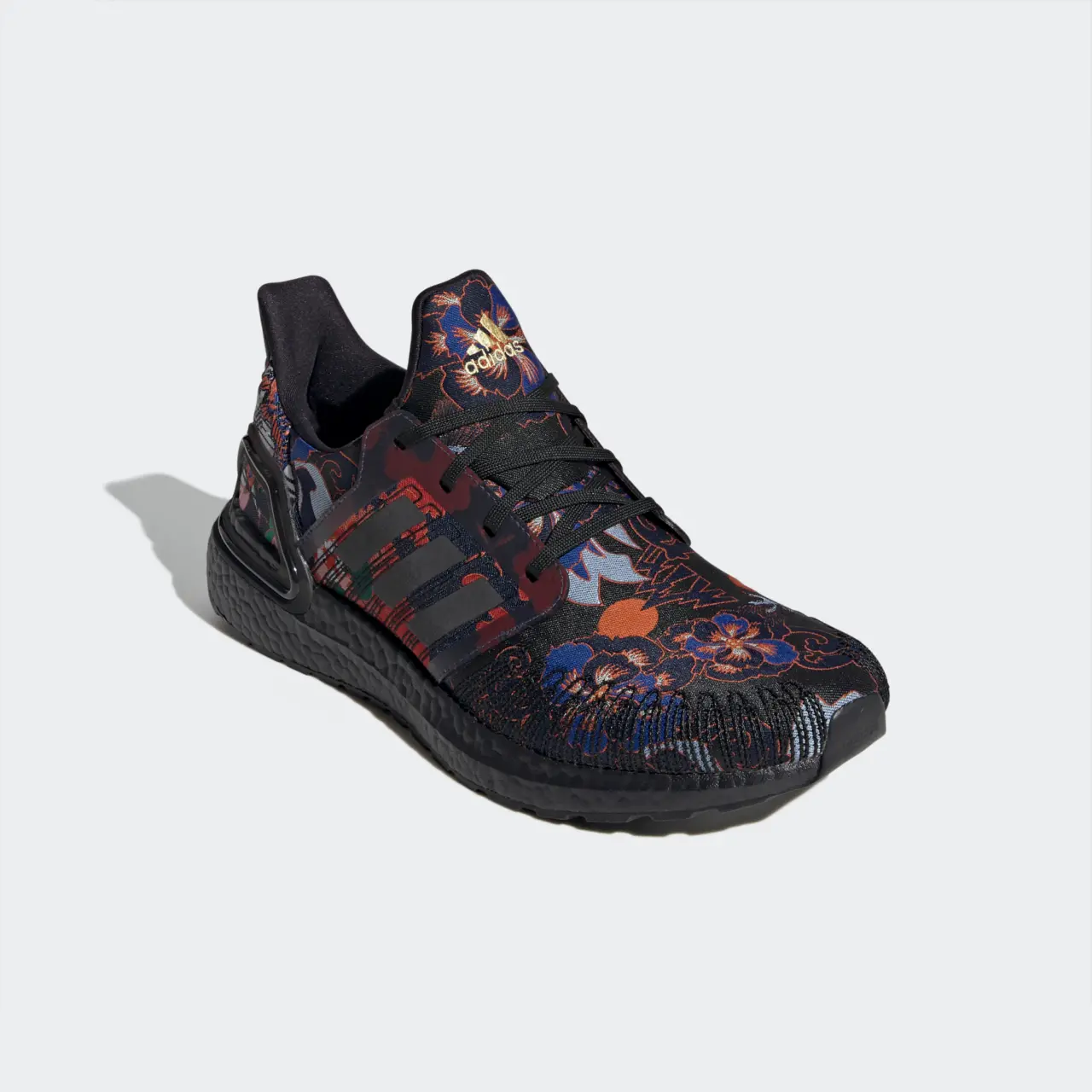 Alternative view of Giày Adidas Ultraboost 20 'Core Black Royal' FX3602