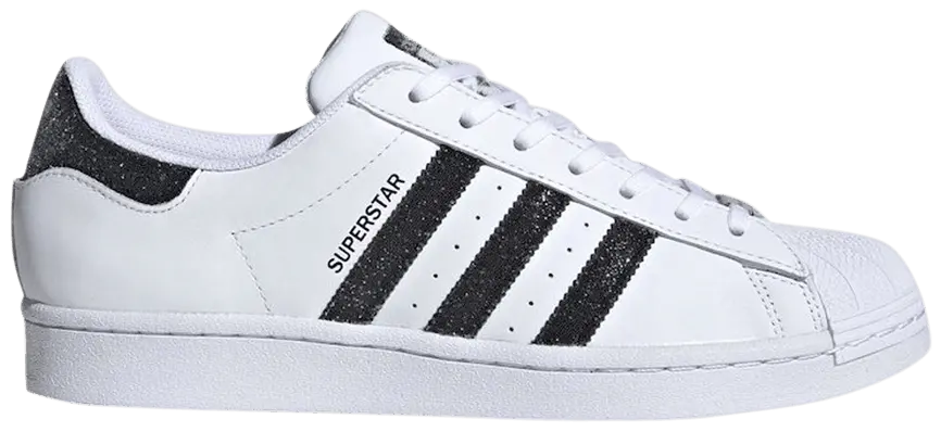 Giày Adidas Superstar x Swarovski 'White Black' FX7480