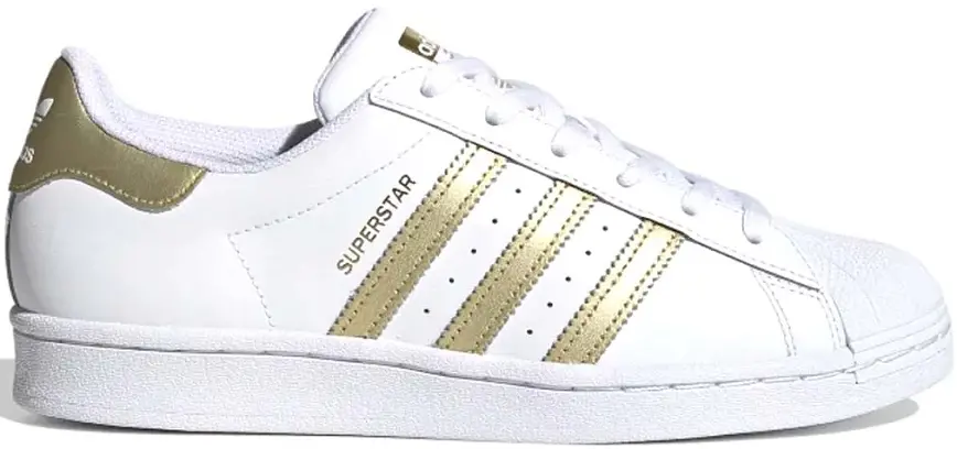 Giay Adidas Originals Superstar 'White Metallic Gold' FX7483