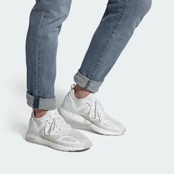 Alternative view of Giày Adidas ZX 2K Boost 'Cloud White' FX8834