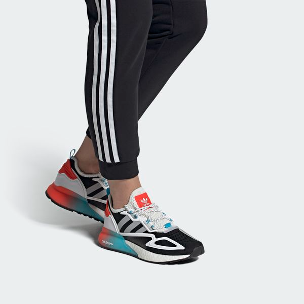 Giày Adidas ZX 2K Boost White Multi FY2012 - Ảnh 3