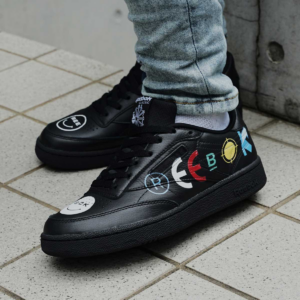 Alternative view of Giày Reebok BlackEyePatch x Club C 85 'Black' FY3074