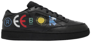 Giày Reebok BlackEyePatch x Club C 85 'Black' FY3074