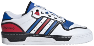 Giày Adidas Rivalry Low 'White Blue Scarlet' FY3120