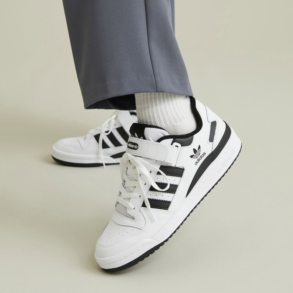 Giày Adidas Forum Low 'White Black' FY7757 - Ảnh 3