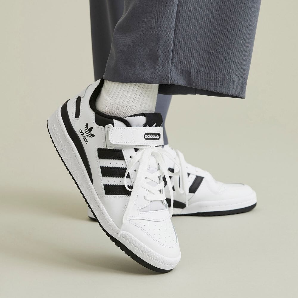Giày Adidas Forum Low 'White Black' FY7757 - Ảnh 4