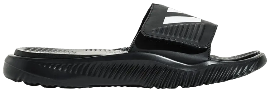 Dép Adidas Alphabounce Slide 'Black White' FZ0387
