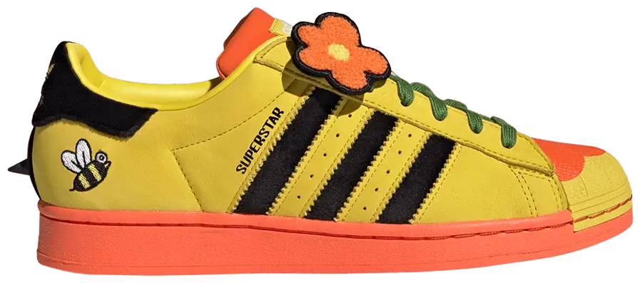 Giày Adidas Melting Sadness x Superstar 'Bee with You Pack Yellow' FZ5254