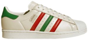 Giày Adidas Superstar 'Off White Scarlet Green' FZ5435