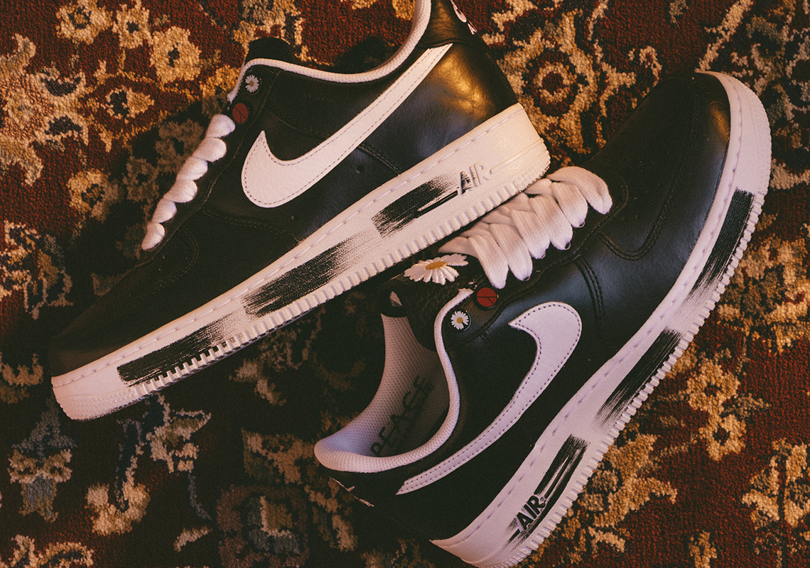 Giày Nike Air Force 1 Low G-Dragon Peaceminusone Para-Noise AQ3692-001 - Ảnh 5