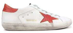 Giày Golden Goose Superstar 'White Red' G32MS590-D90