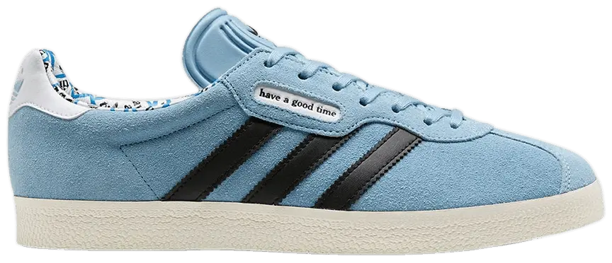 Giày Adidas Have A Good Time x Gazelle Super 'Clear Blue' G54785