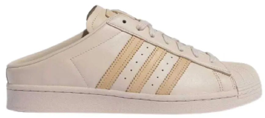 Giày Adidas Superstar Mule Ivory 'Pink Slip On' G58357