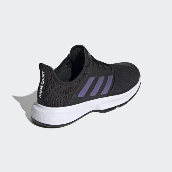 Giày Adidas GameCourt 'Black White' FX1553 - Ảnh 3