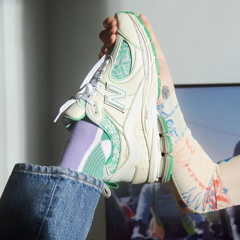 Alternative view of Giày New Balance 2002R GANNI 'Turtledove' M2002RGC