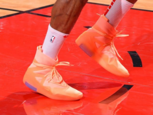 Alternative view of Giày Nike Air Fear Of God 1 'Orange Pulse' AR4237-800