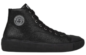 Giày Versace Greca Suede High Top Trainers 'Black' DSU8403-1A02718-1B00P