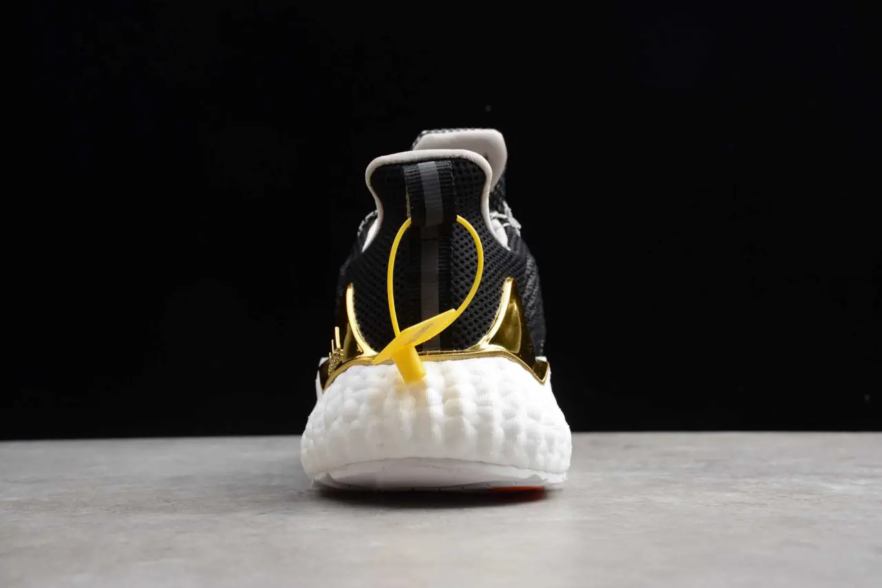 Alternative view of Giày Adidas AlphaBoost U 'Gold Metallic' EG6083