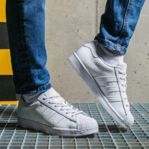 Giay Adidas Superstar 'White' H00201