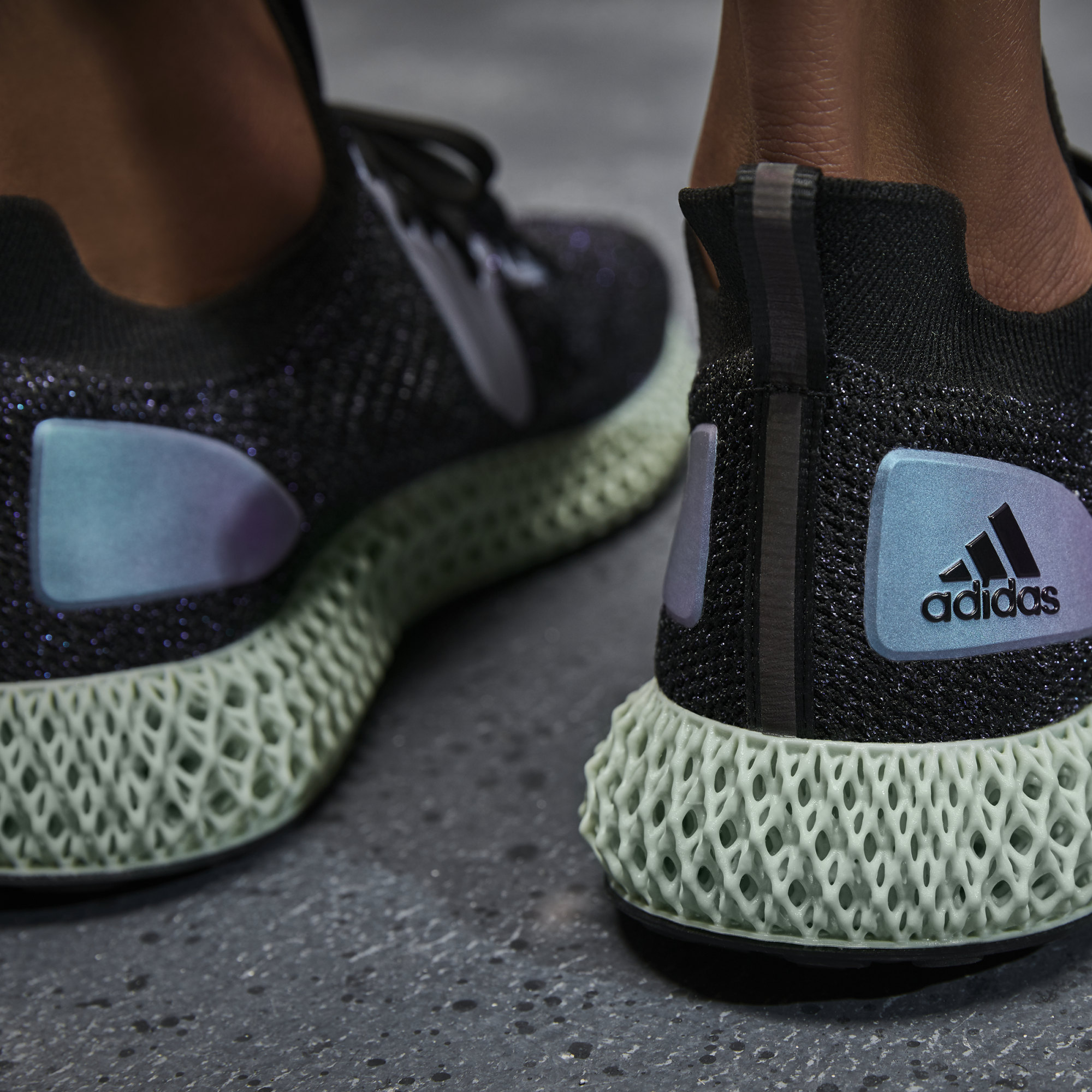 Giày Adidas Alphaedge 4D Black 'Iridescent' FV6106 - Ảnh 5