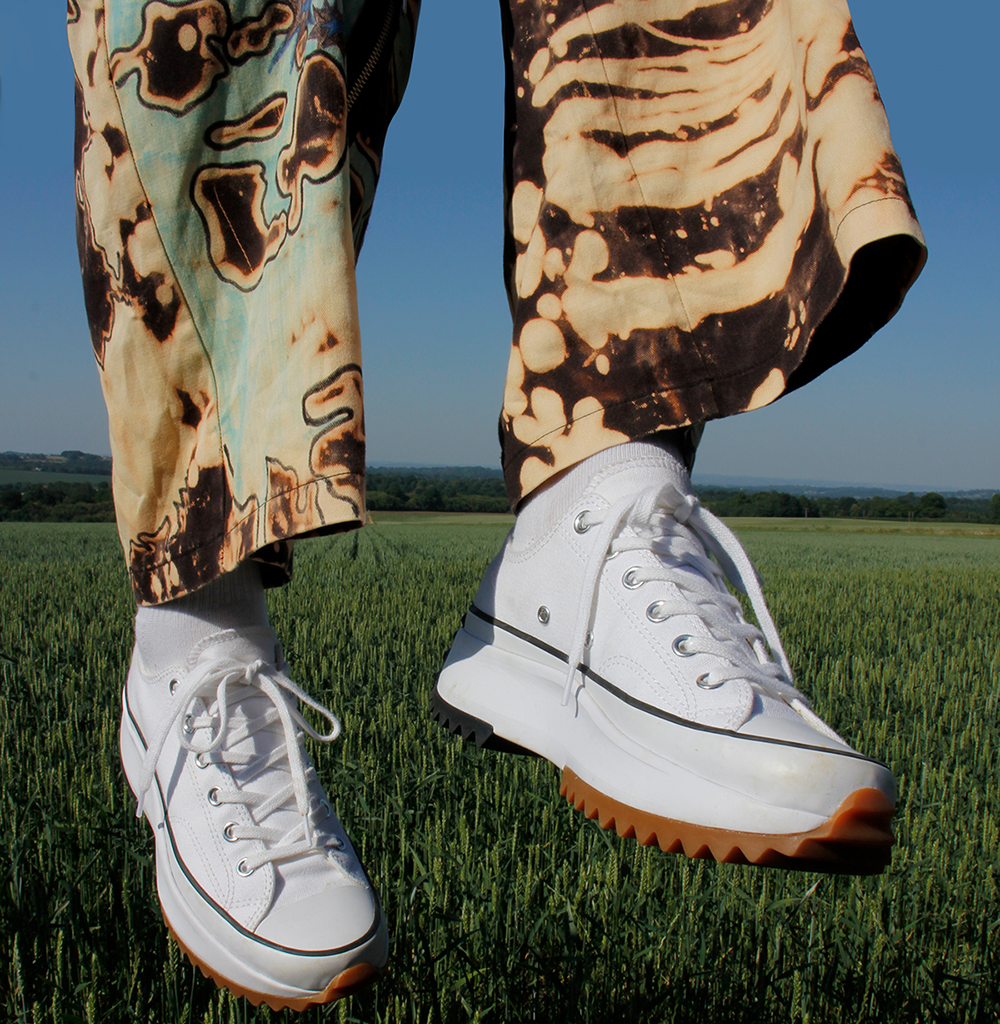 Giày Converse Run Star Hike Low White 168817C - Ảnh 6