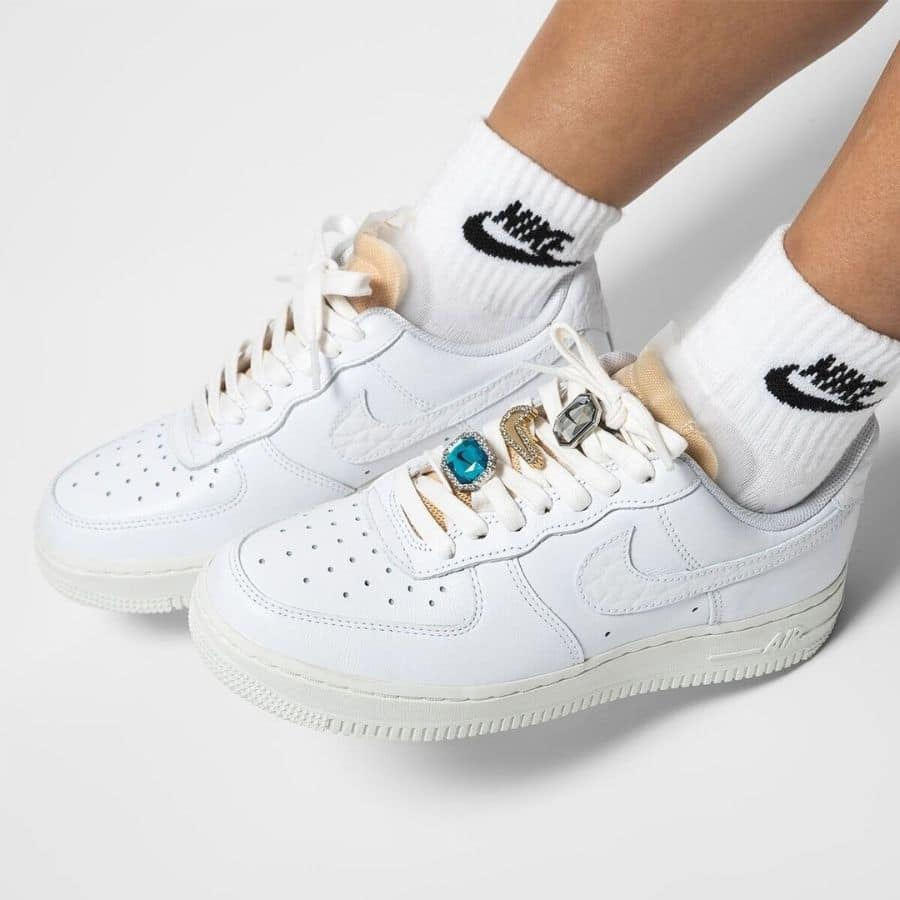 Giày Nike Air Force 1 Low '07 LX 'Bling' CZ8101-100 - Ảnh 3