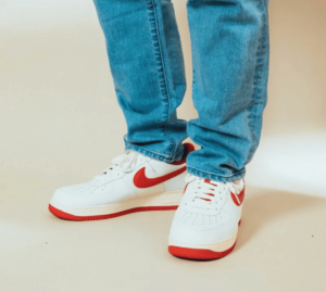 Giay Nike Air Force 1 Low 'White Gym Red Sail' DO5220-161