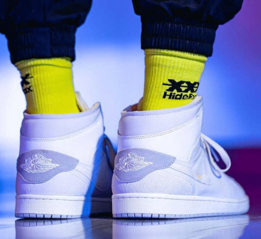 Giày Nike Air Jordan 1 Mid SE Craft 'Inside Out' DM9652-100 - Ảnh 7