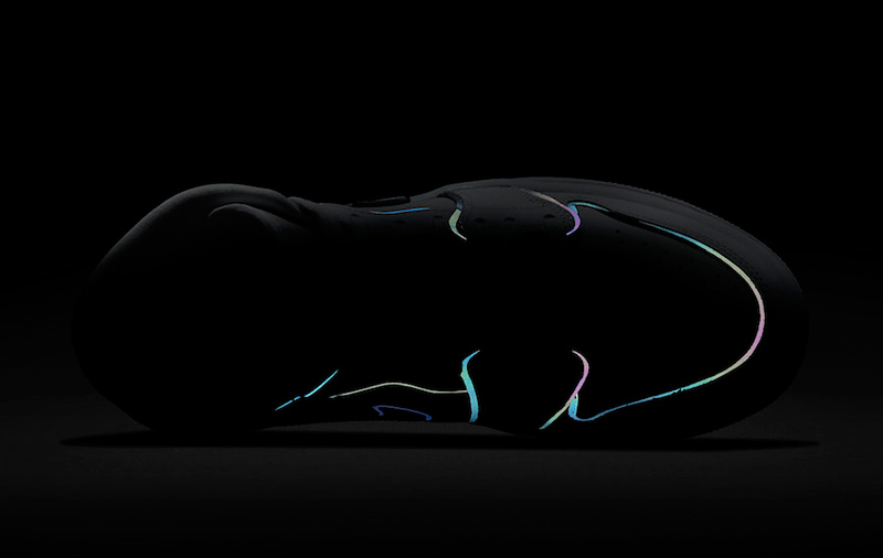 Giày Nike Air Jordan 1 Mid 'Iridescent Reflective White' CK6587-100 - Ảnh 5