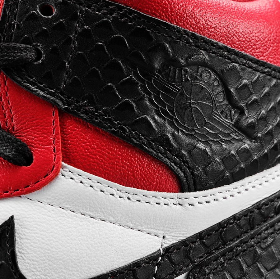 Giày Nike Air Jordan 1 Retro High 'Satin Snake Chicago' CD0461-601 - Ảnh 7