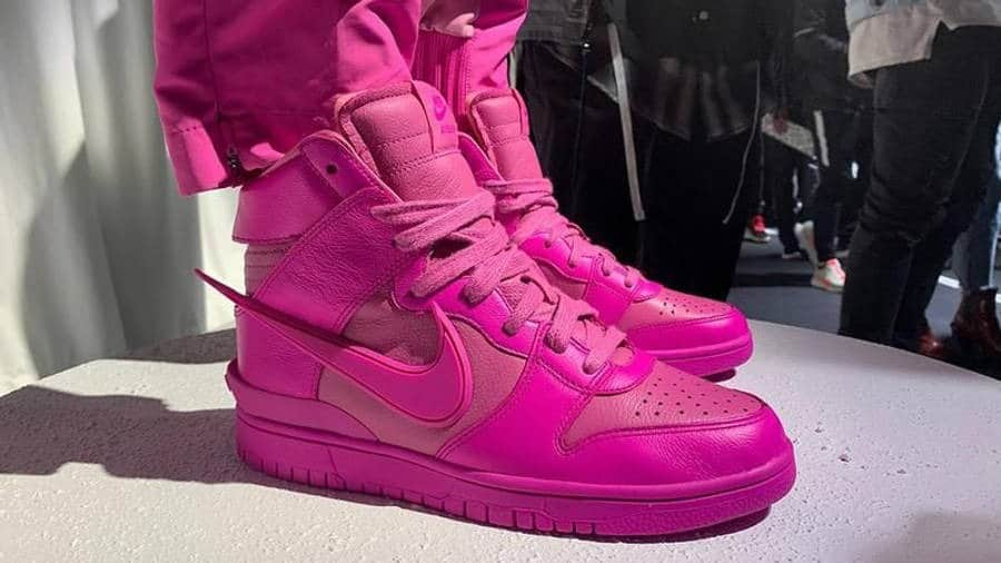 Giày Nike AMBUSH x Dunk High ‘Cosmic Fuchsia’ CU7544-600 - Ảnh 3