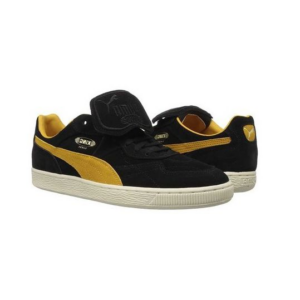 Alternative view of Giày Puma King Suede Black Yellow 366290-02