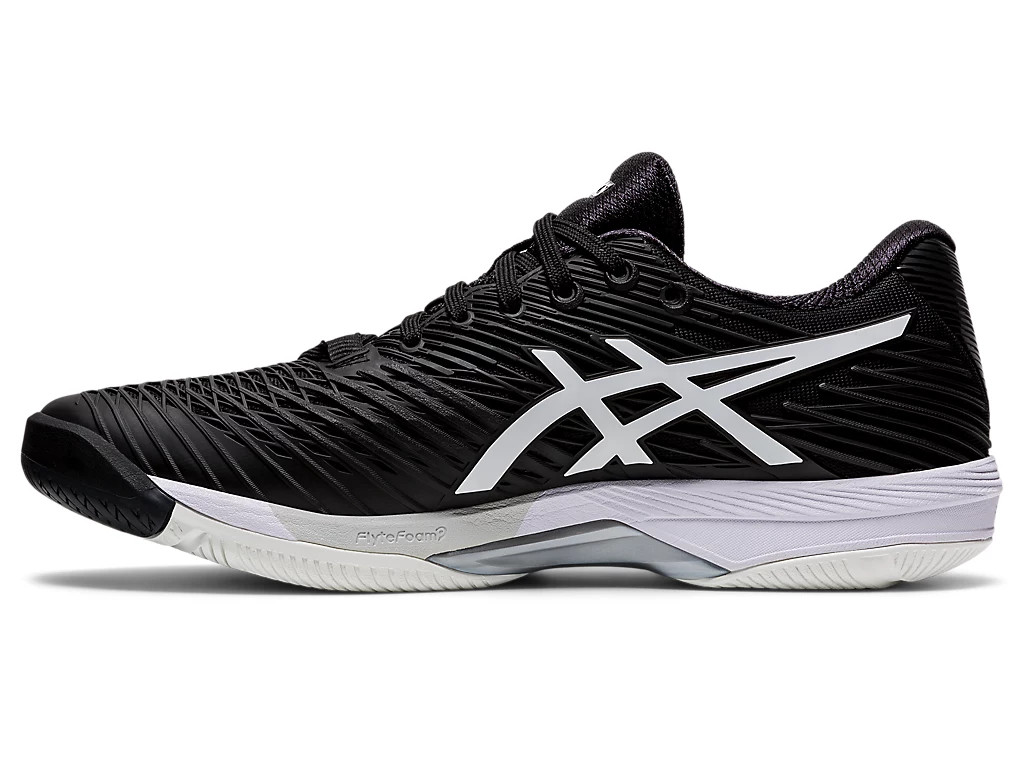 Giày Tennis Asics Solution Speed FF 2 'Black White' 1041A182-001 - Ảnh 2