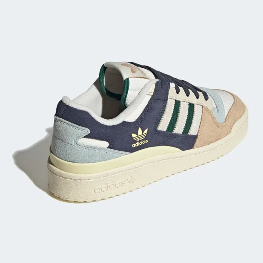 Giay Adidas Forum 84 Low 'Beige Navy Green' GW4332