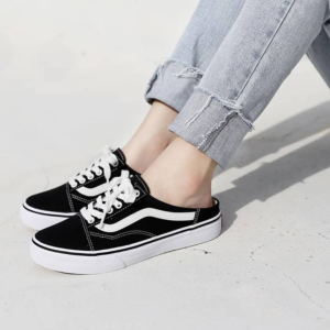 Alternative view of Giày Vans Comfort Old Skool Mule 'Black' 590747-0001
