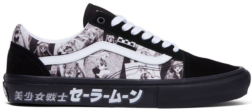 Giay Vans X Pretty Guardian Sailor Moon 'Black' VN0005W0BKA